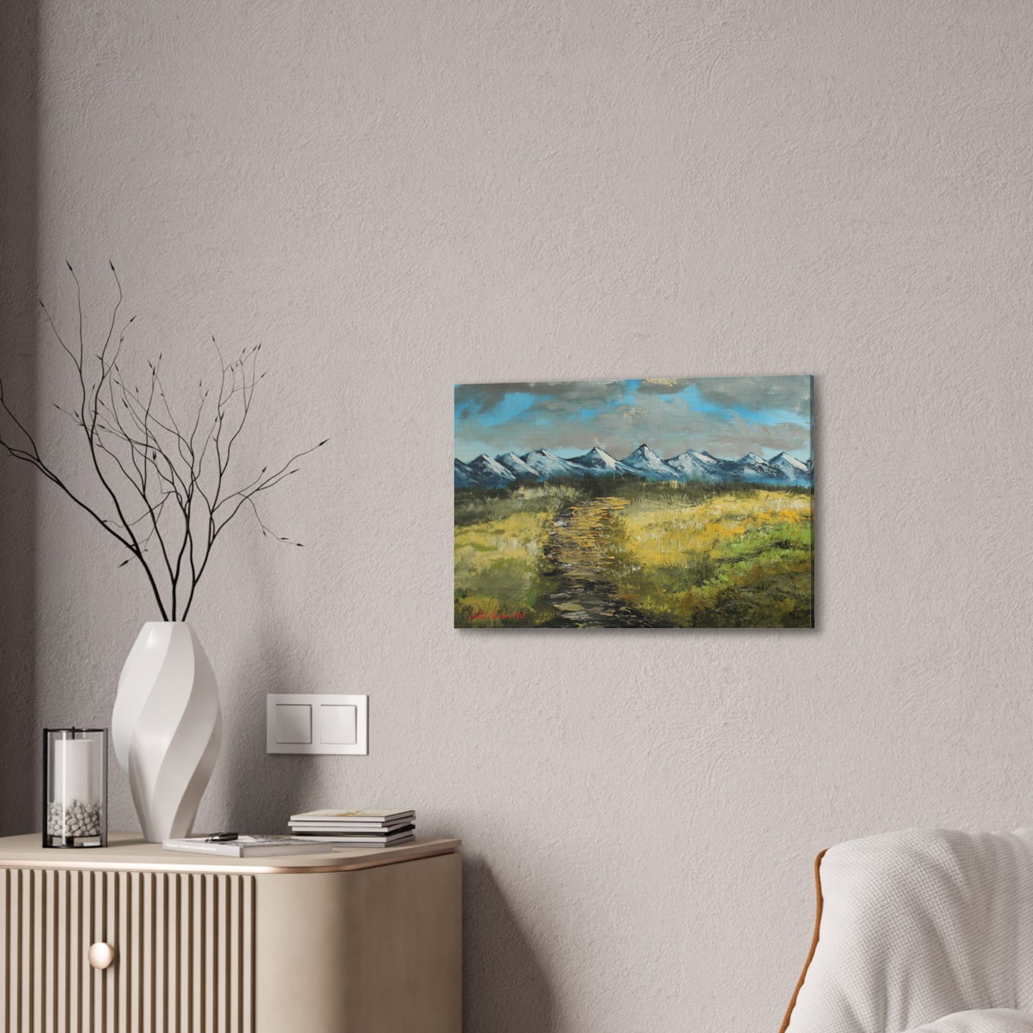 Canvas print of original painting