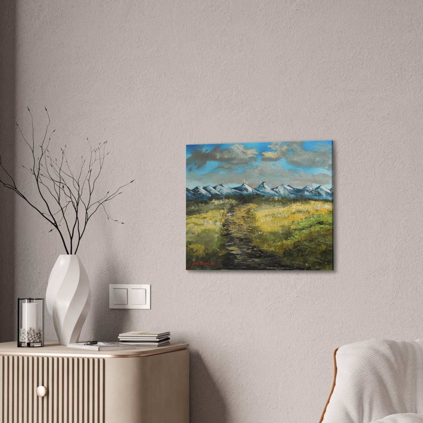 Canvas print of original painting