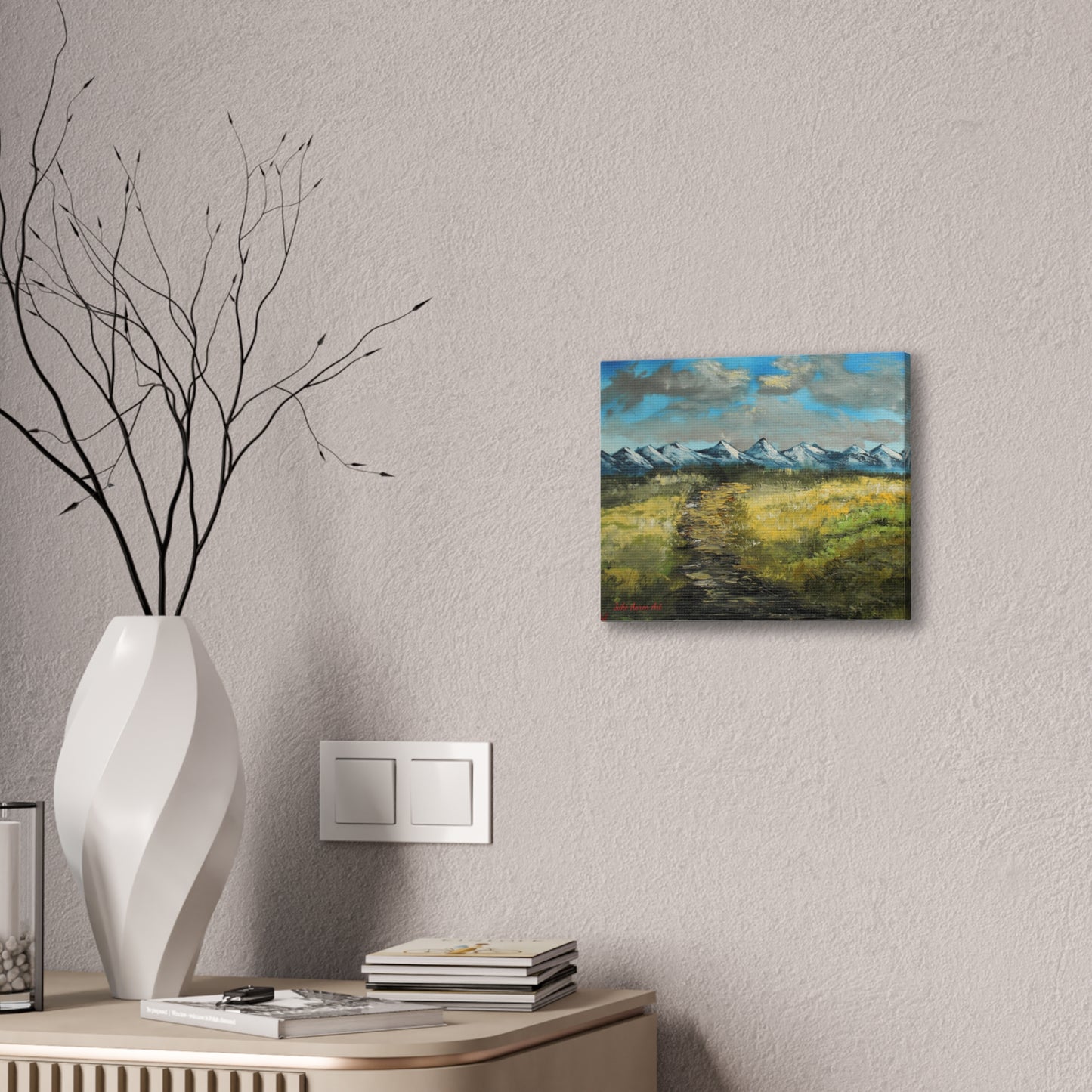 Canvas print of original painting